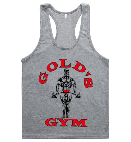 Golds Aesthetic Gym Top Men