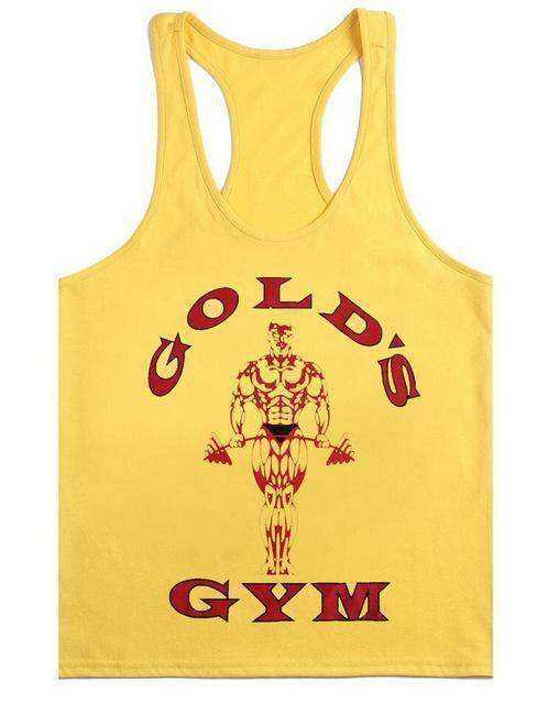 Golds Aesthetic Gym Top Men