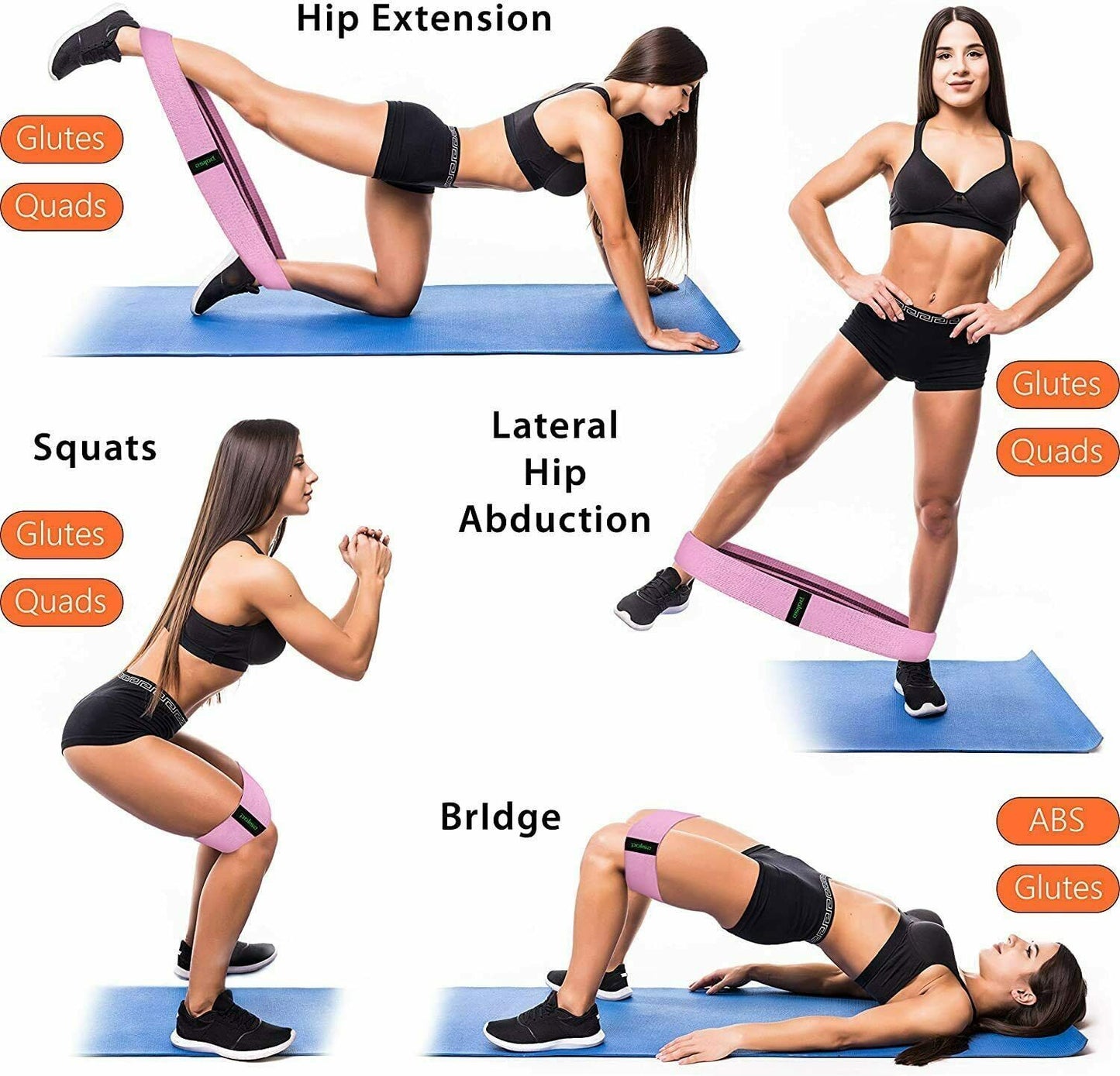 Exercise Loop Bands Set