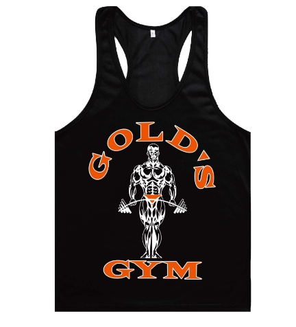 Golds Aesthetic Gym Top Men