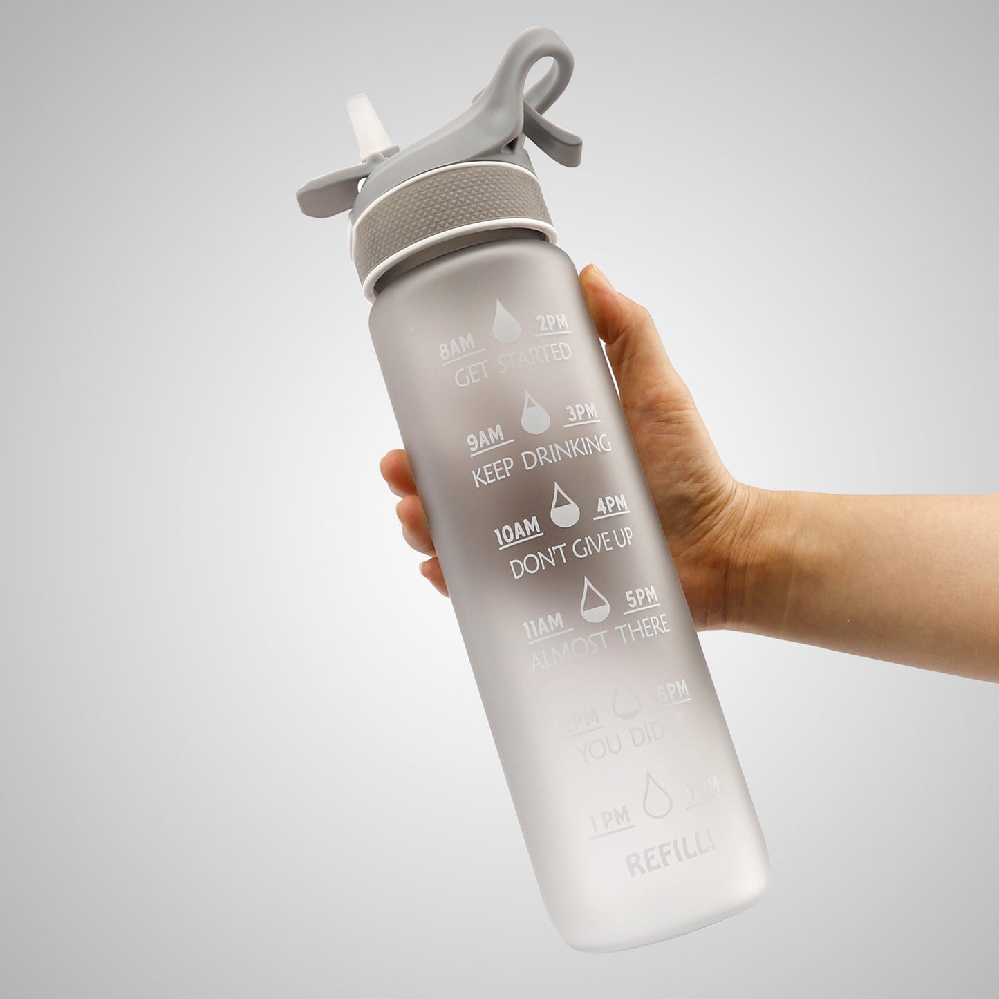 1000ML Plastic Spray Water Bottle