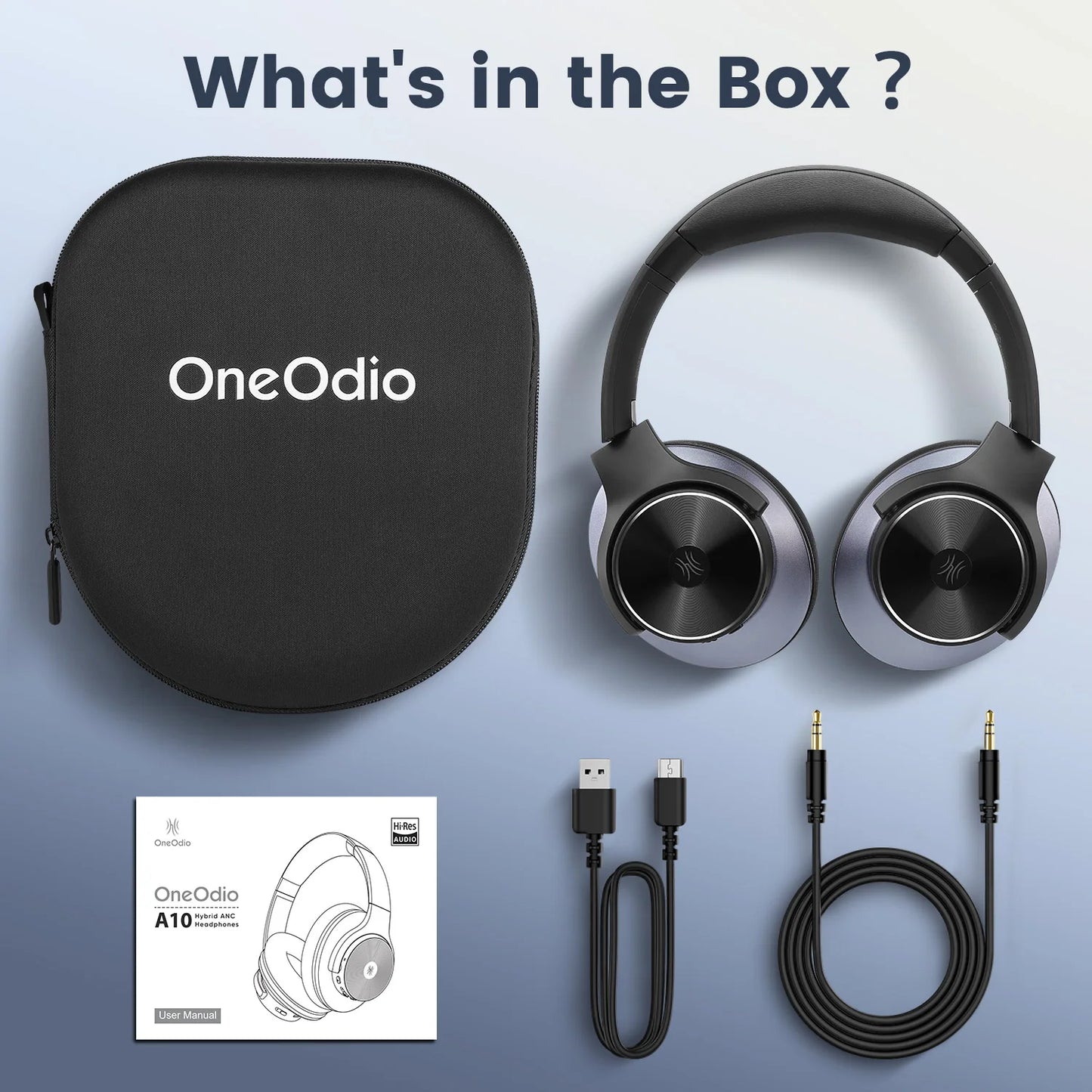 Oneodio A10 Bluetooth 5.4 Headphones