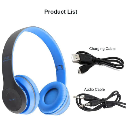 Wireless Bluetooth P47 Headphones