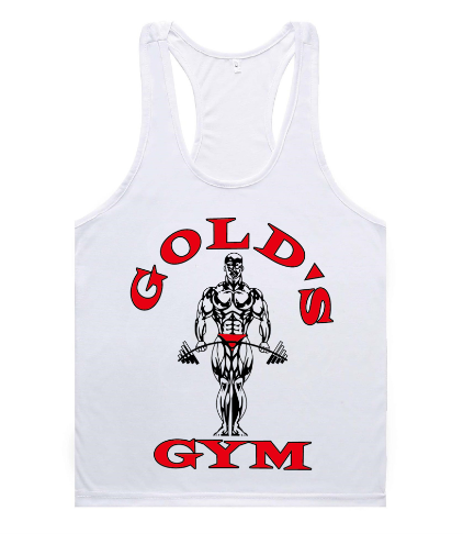 Golds Aesthetic Gym Top Men