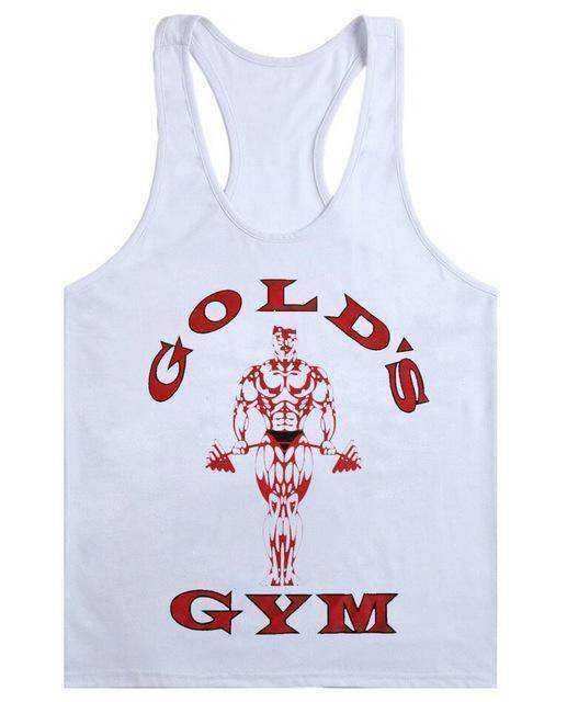 Golds Aesthetic Gym Top Men