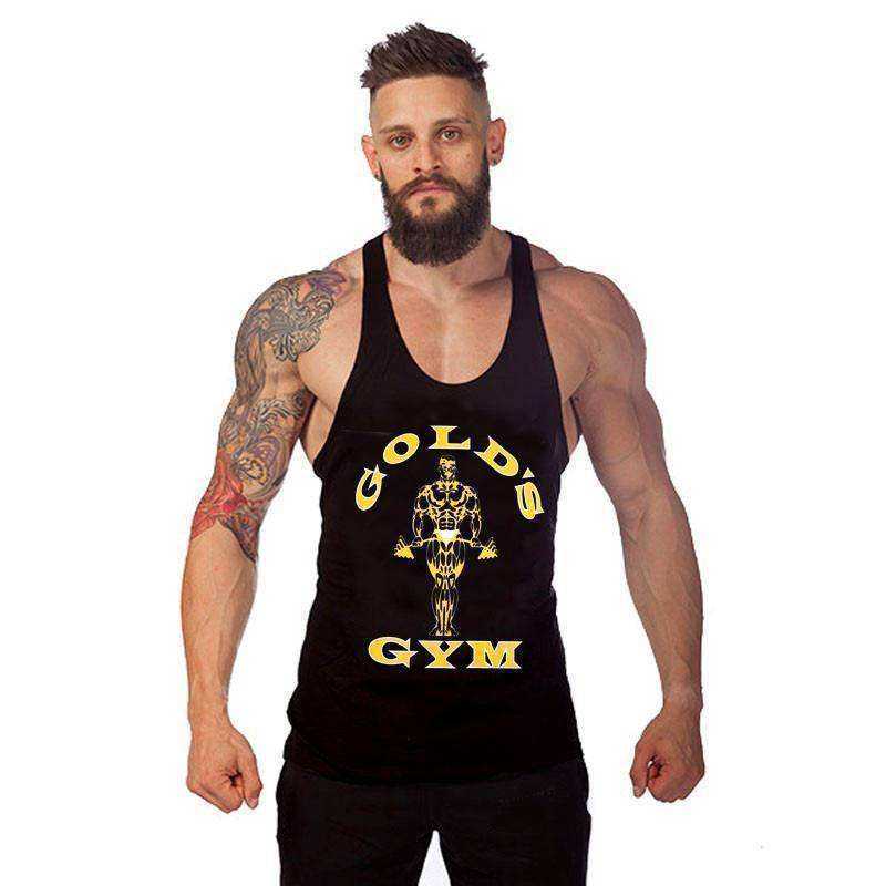 Golds Aesthetic Gym Top Men