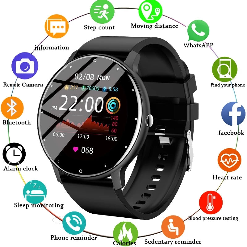 Touch Screen Fitness Smart Watch