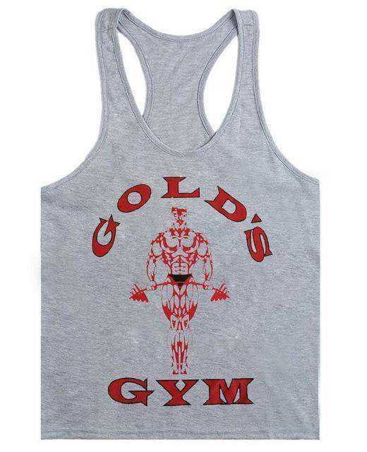 Golds Aesthetic Gym Top Men