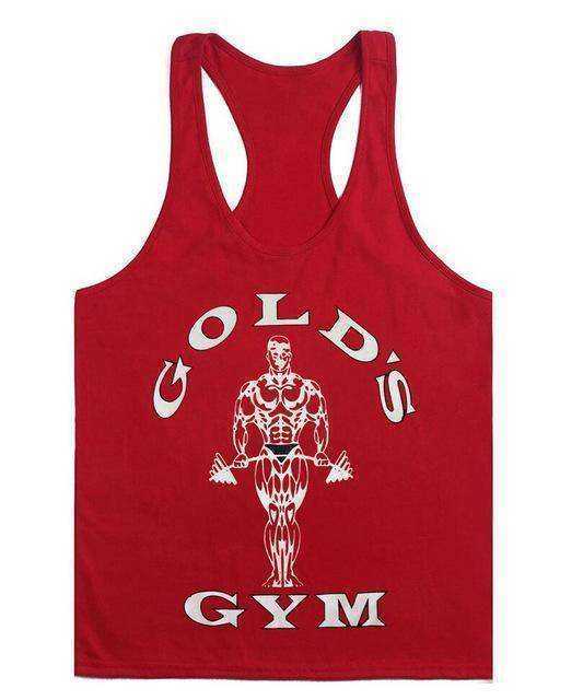 Golds Aesthetic Gym Top Men