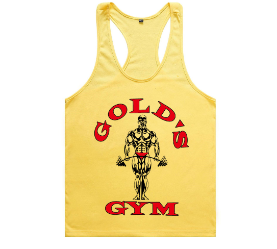 Golds Aesthetic Gym Top Men